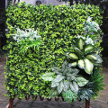 SGS certificated outdoor uv artificial green wall for decoration